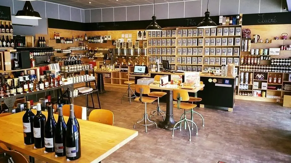 Intérieur de la boutique