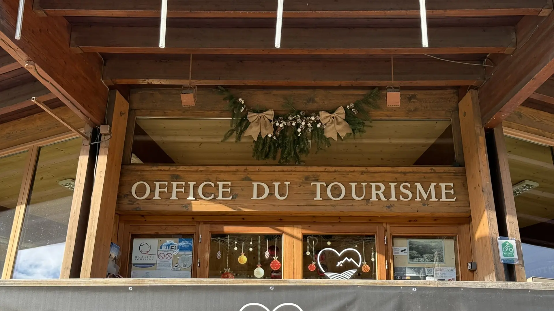 Entrée de l'Office de Tourisme