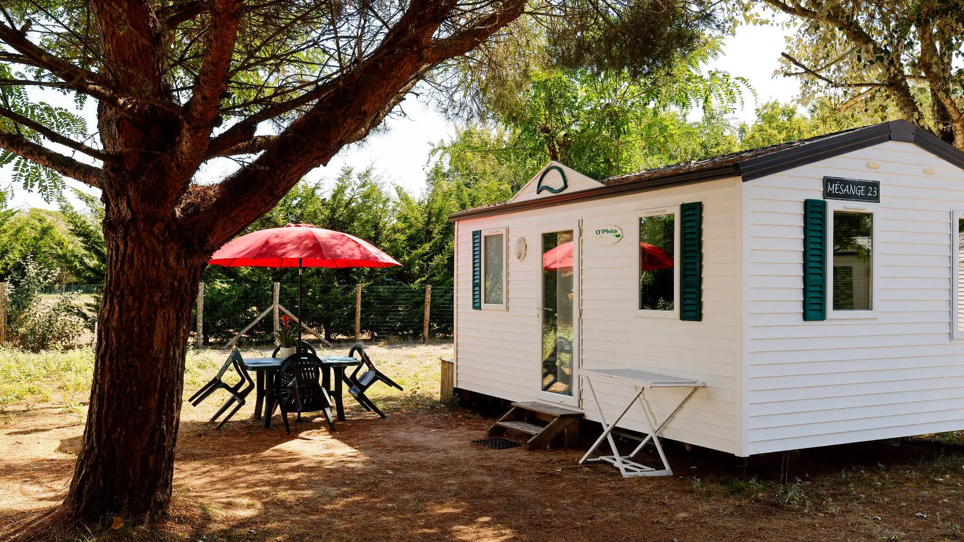 Mobilhome de 20 m² en el exterior