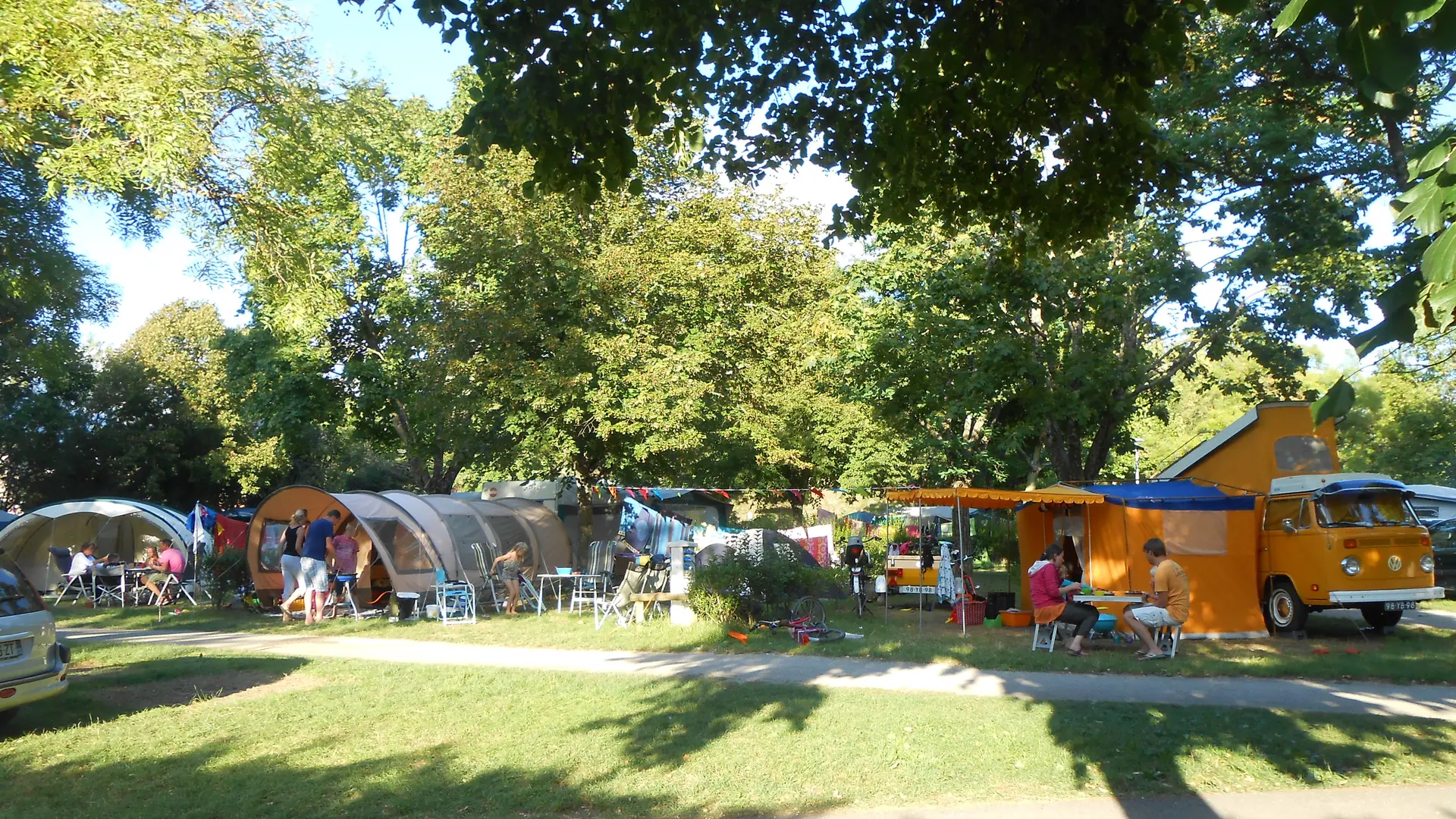 Emplacement camping