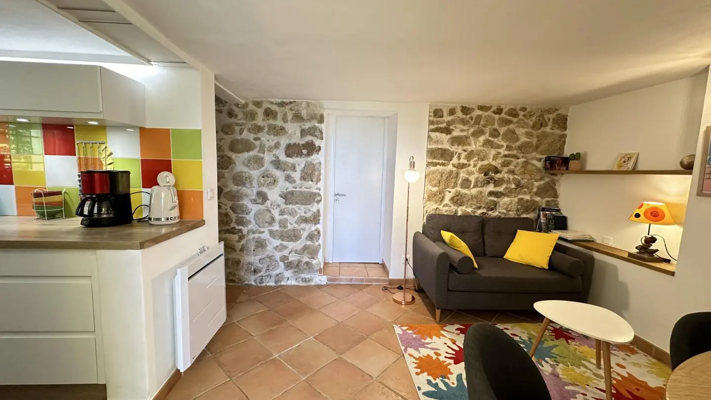 Gîte Olidom-Pièce de vie-Saint Jeannet-Gîtes de France Alpes-Maritimes
