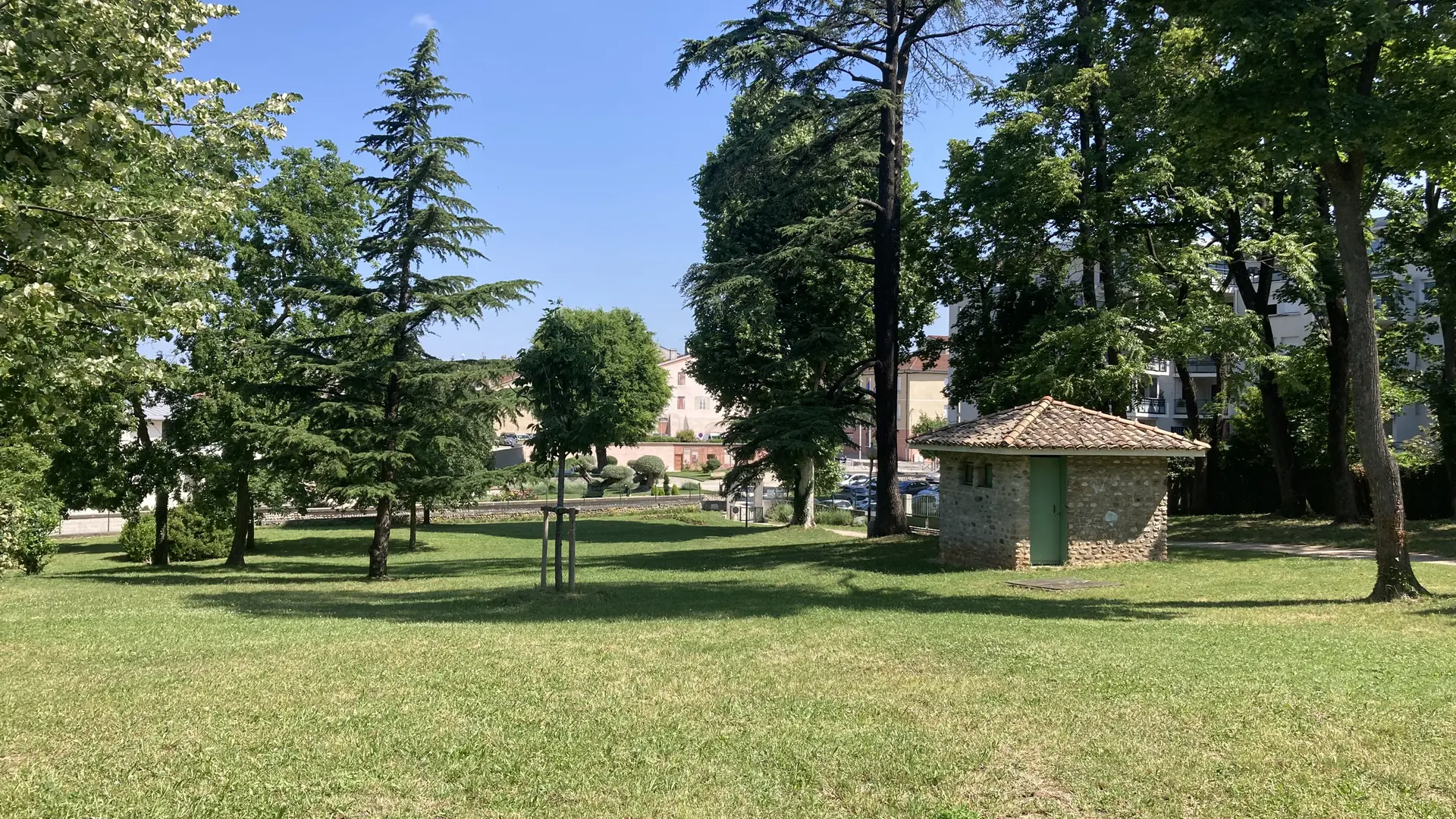 Parc de Bonrepos à Saint Rambert d'Albon