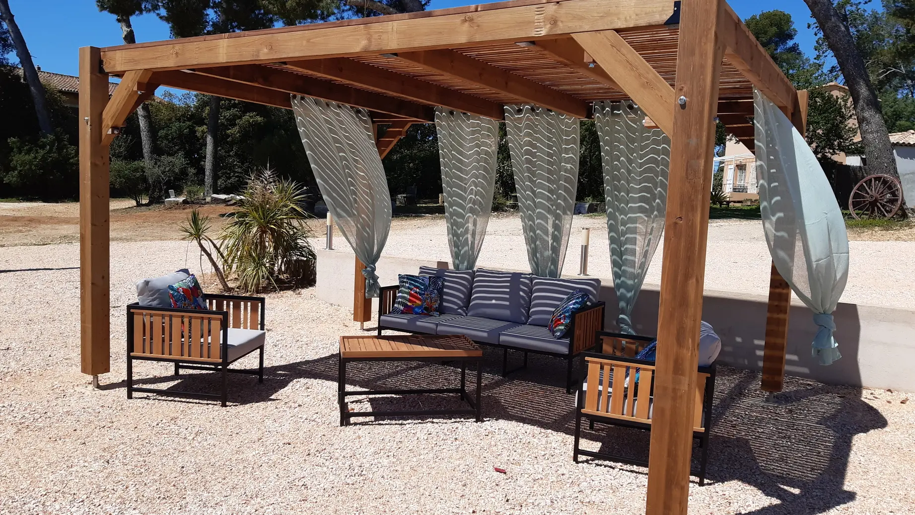 Espace détente extérieur