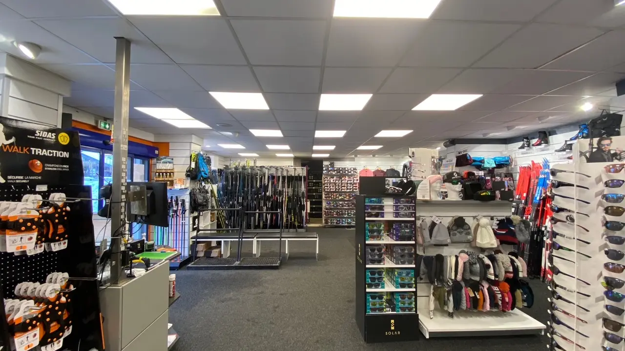 Intérieur du magasin