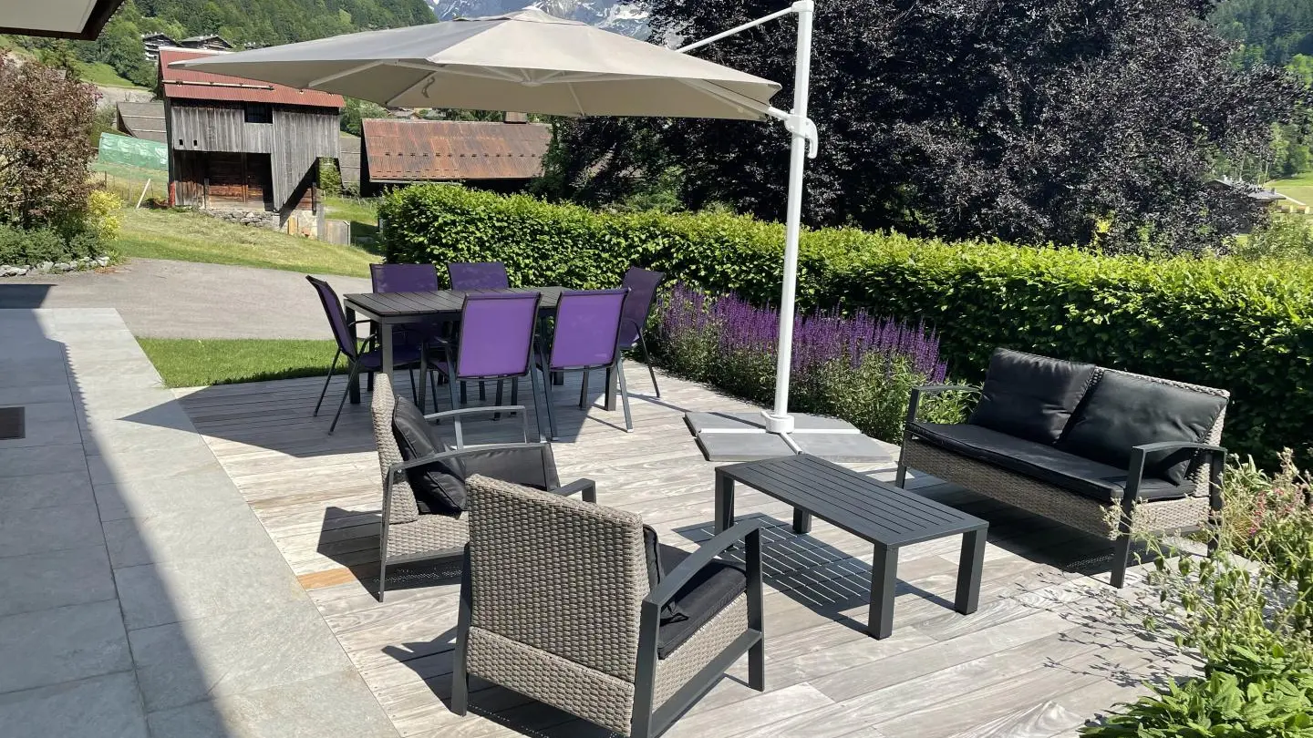 Terrasse plein pied