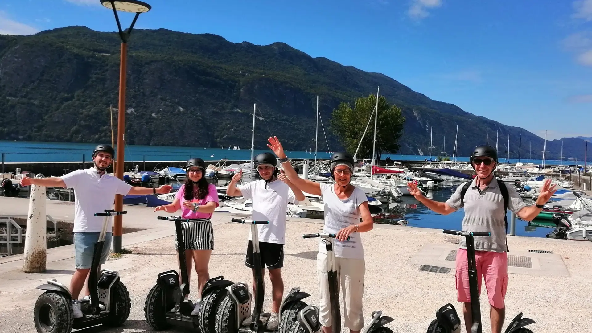 Segway et trottinette