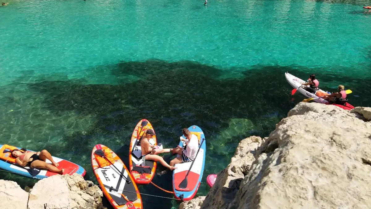 Randonnée en stand-up paddle au départ de Cassis