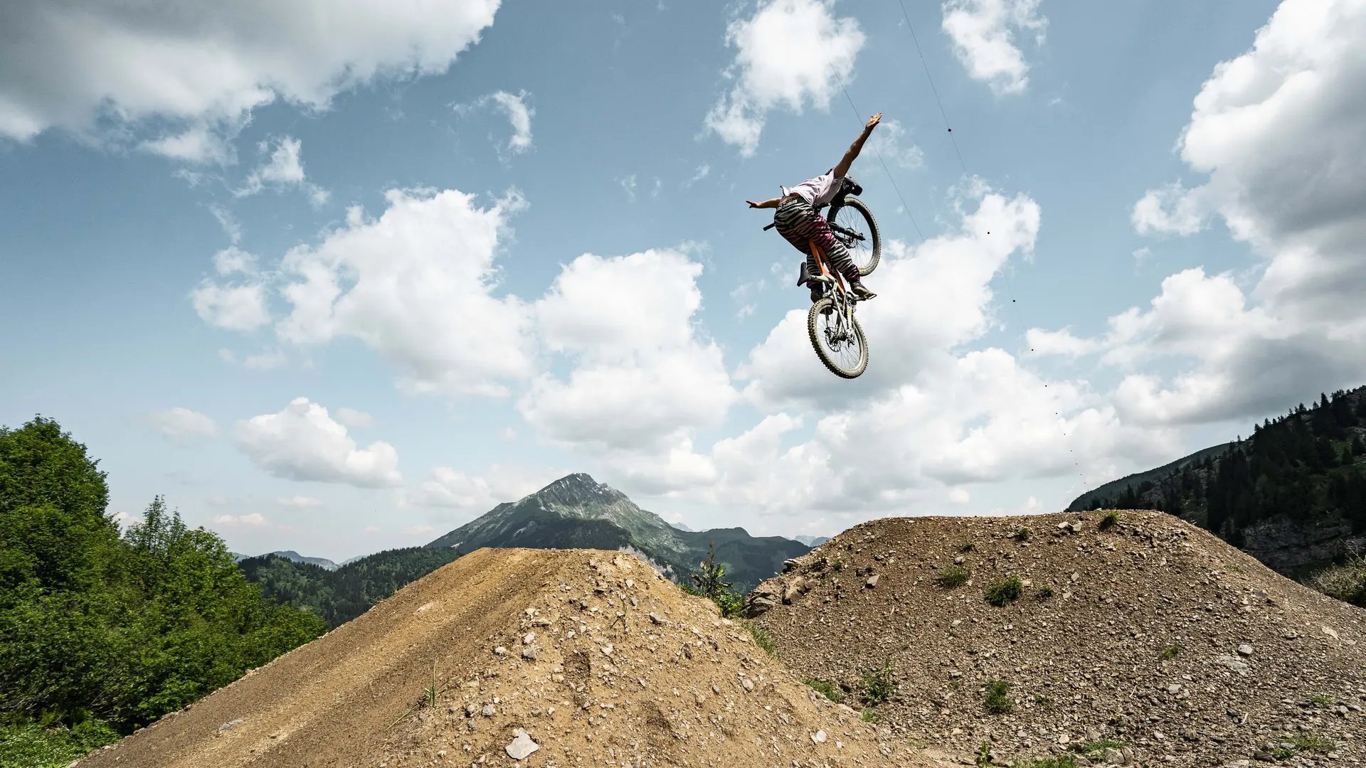 Piste VTT Vorachatak du Bike Park de Châtel