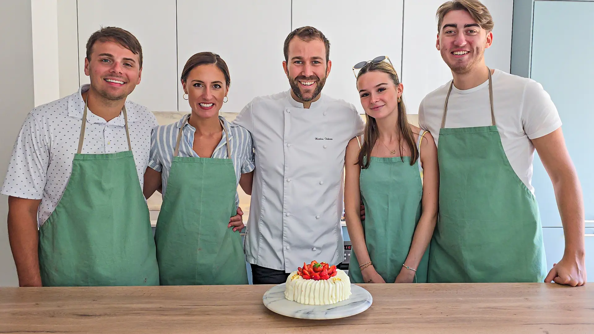 Notre atelier entremet fruits rouges