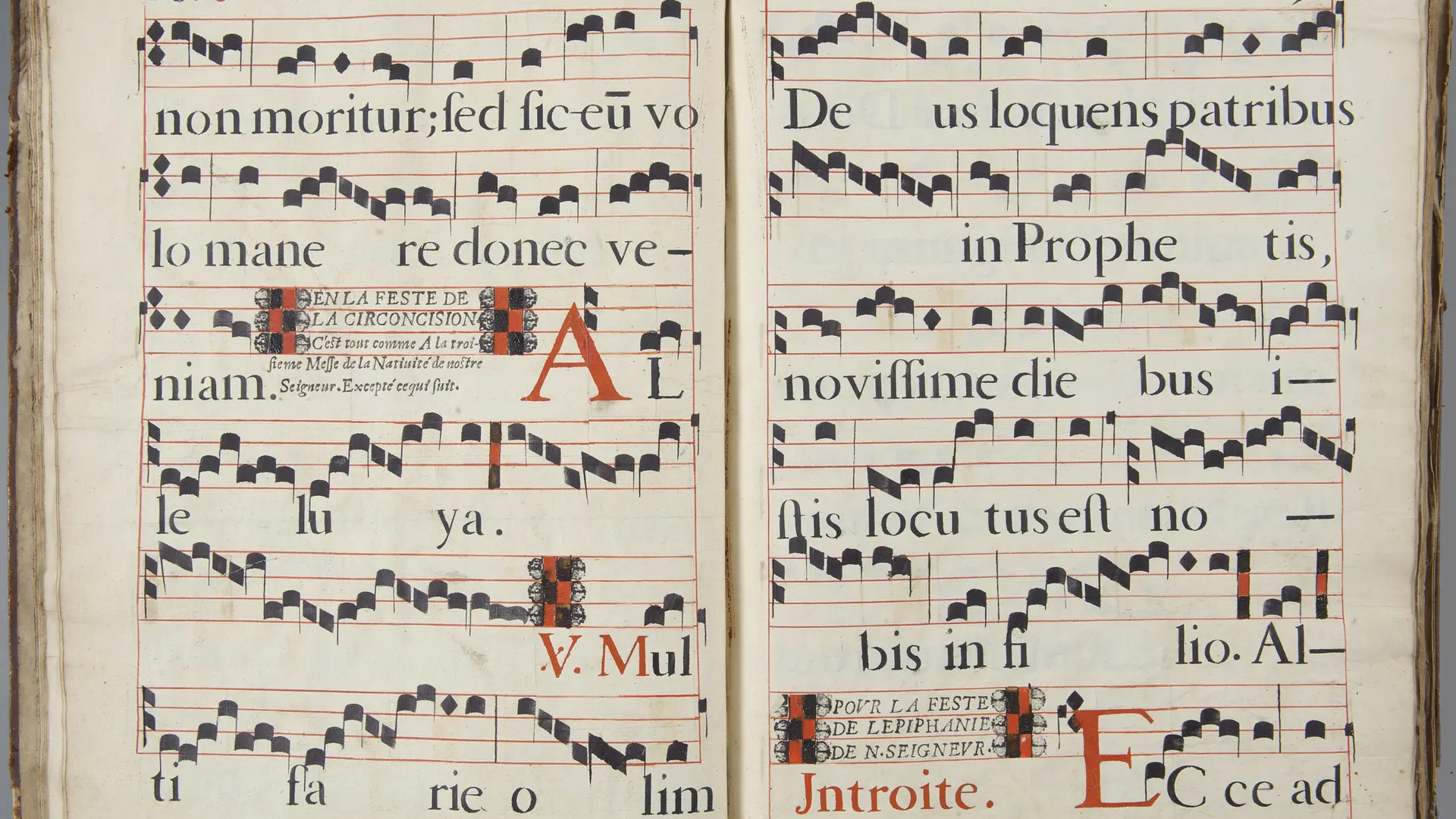 L'Antiphonaire, Musée de l'Ancien Évêché