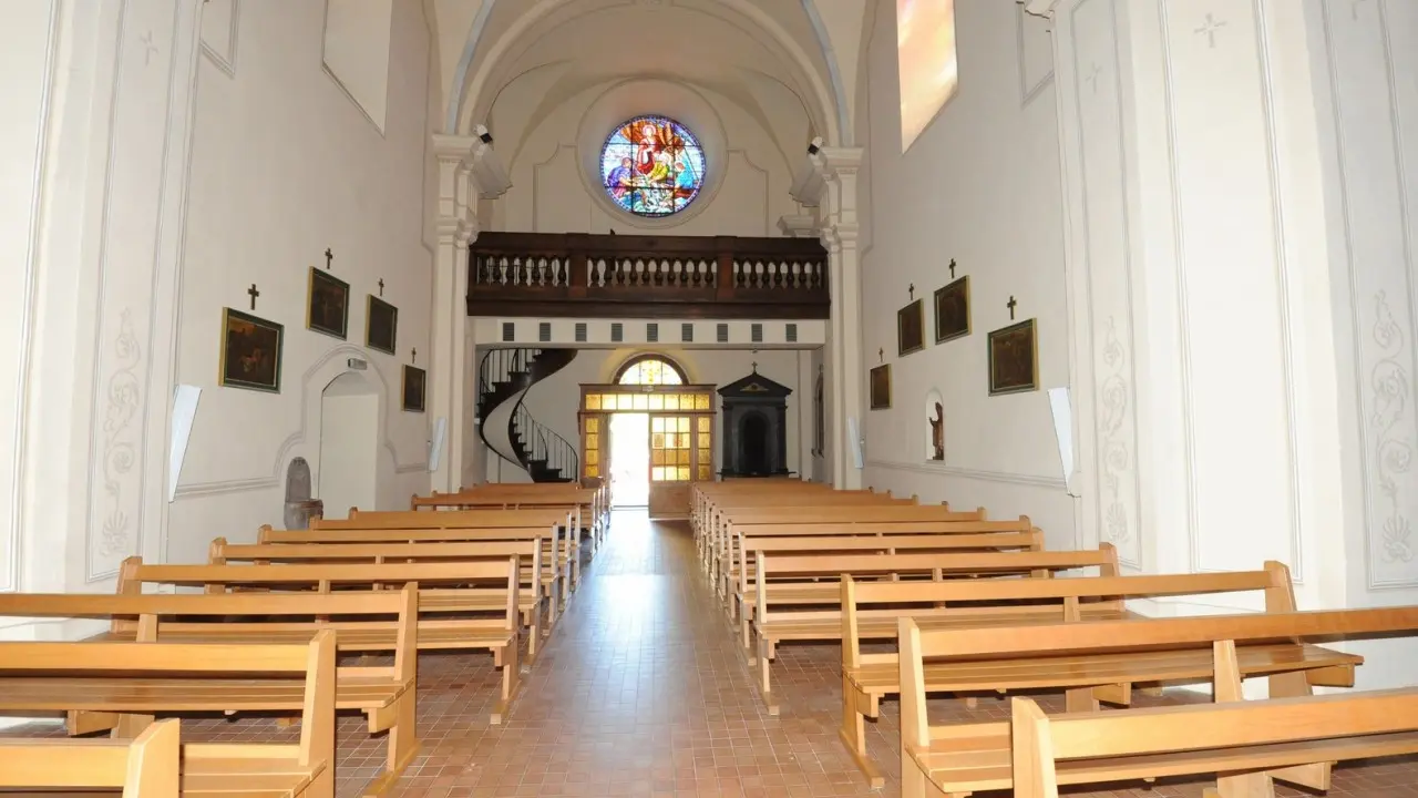 L'intérieur de l'église