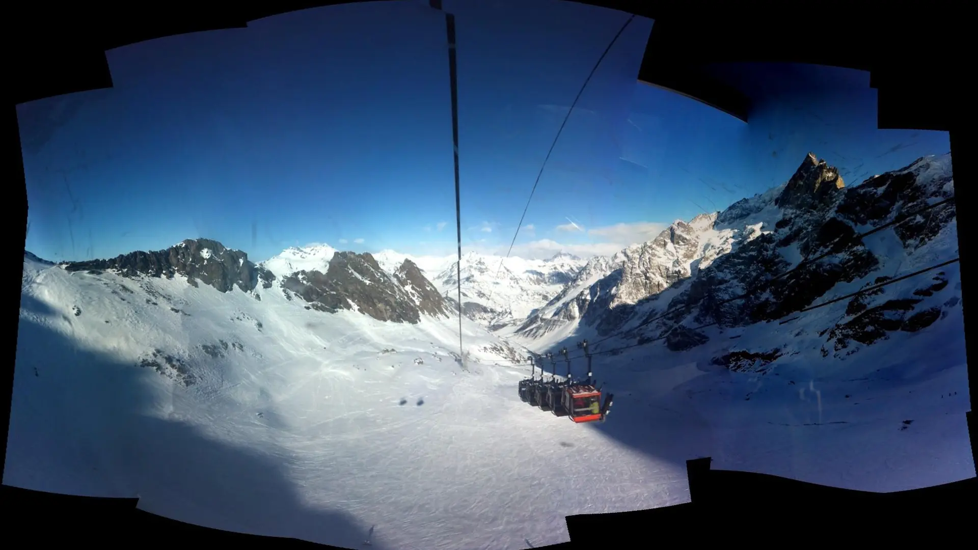 The skiing in La Grave la Meije