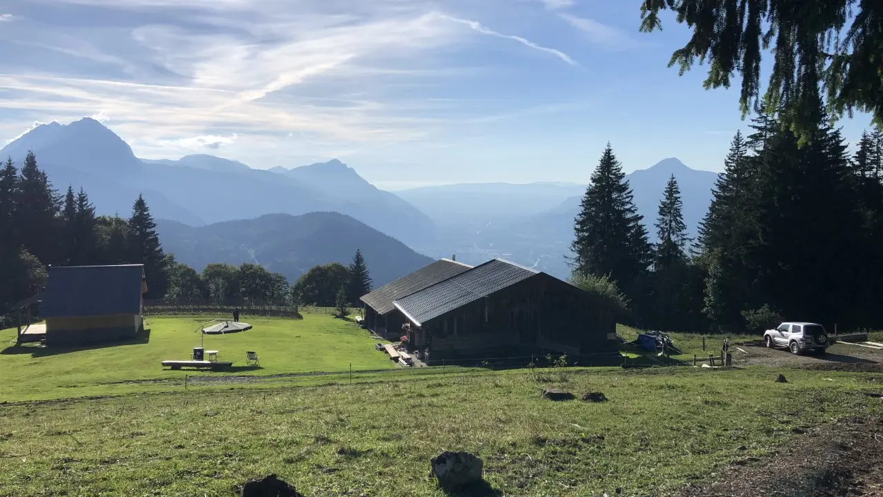 Vue sur la Vallée de l'Arve