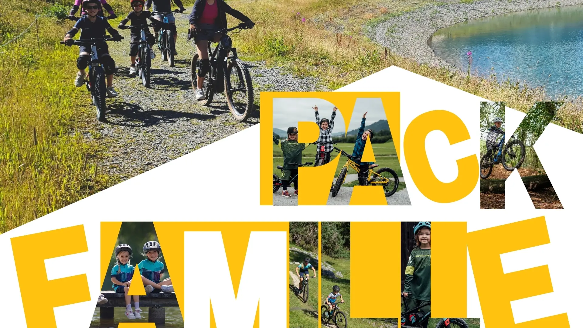 Pack famille VTT électrique