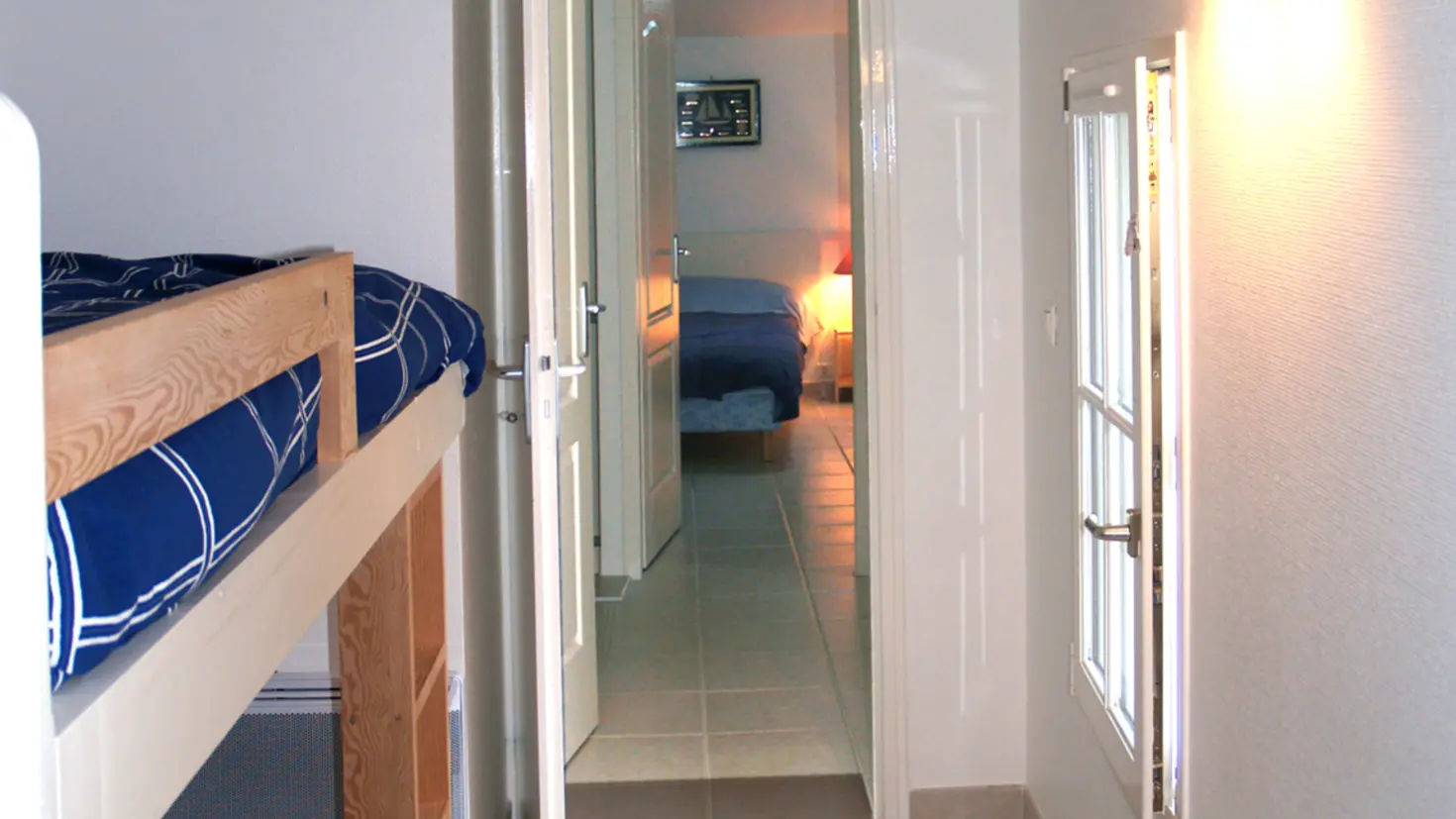 Second bedroom corridor