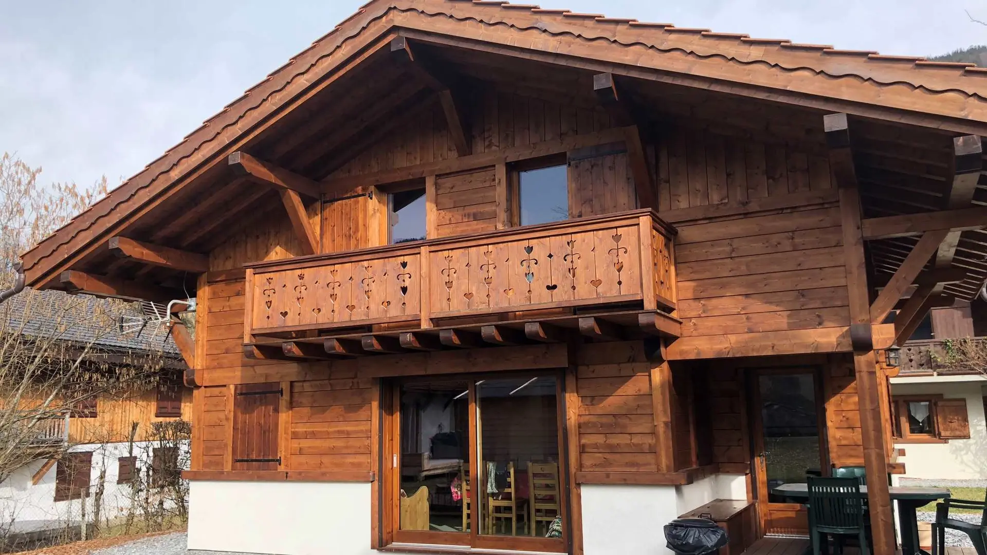 façade au sud