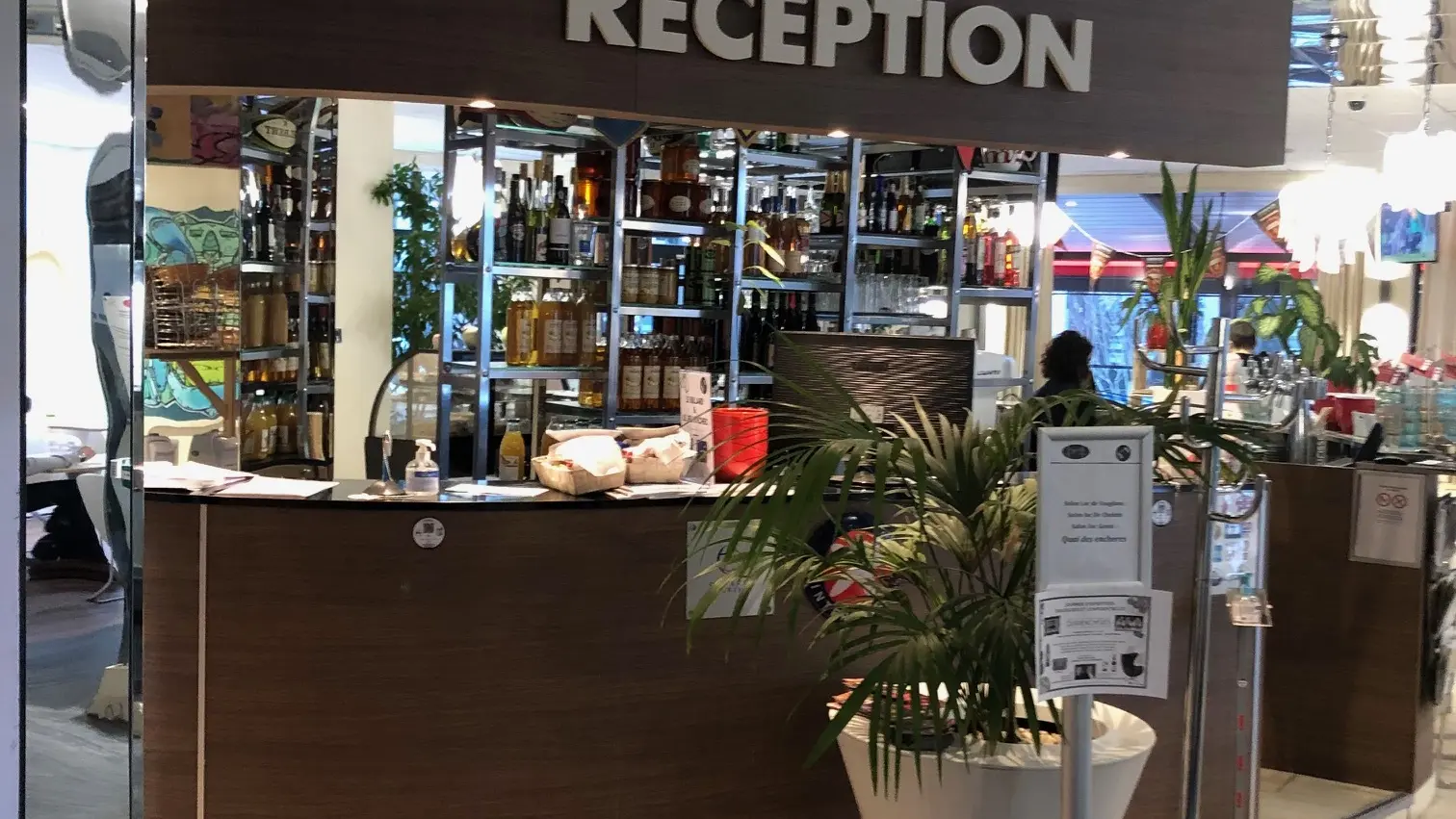 réception hôtel