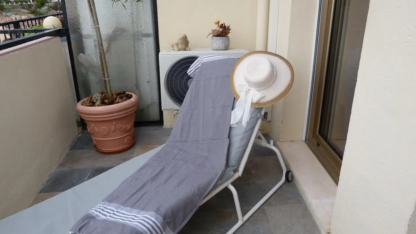 Terrasse 9m² - Citybreak Le Patricia - Menton - Gîtes de France Alpes-Maritimes