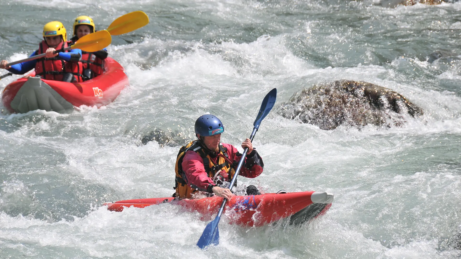 Kayak raft