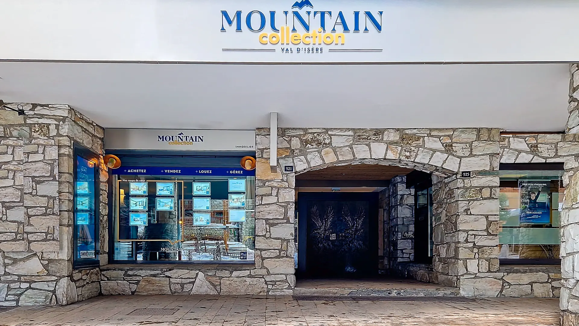Façade de l'agence_Mountain Collection