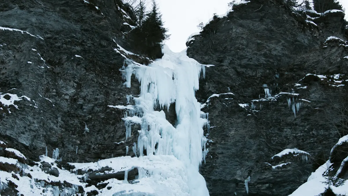 cascade de glace