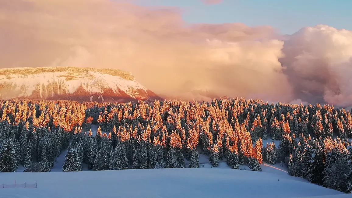 Vue sur le Margériaz