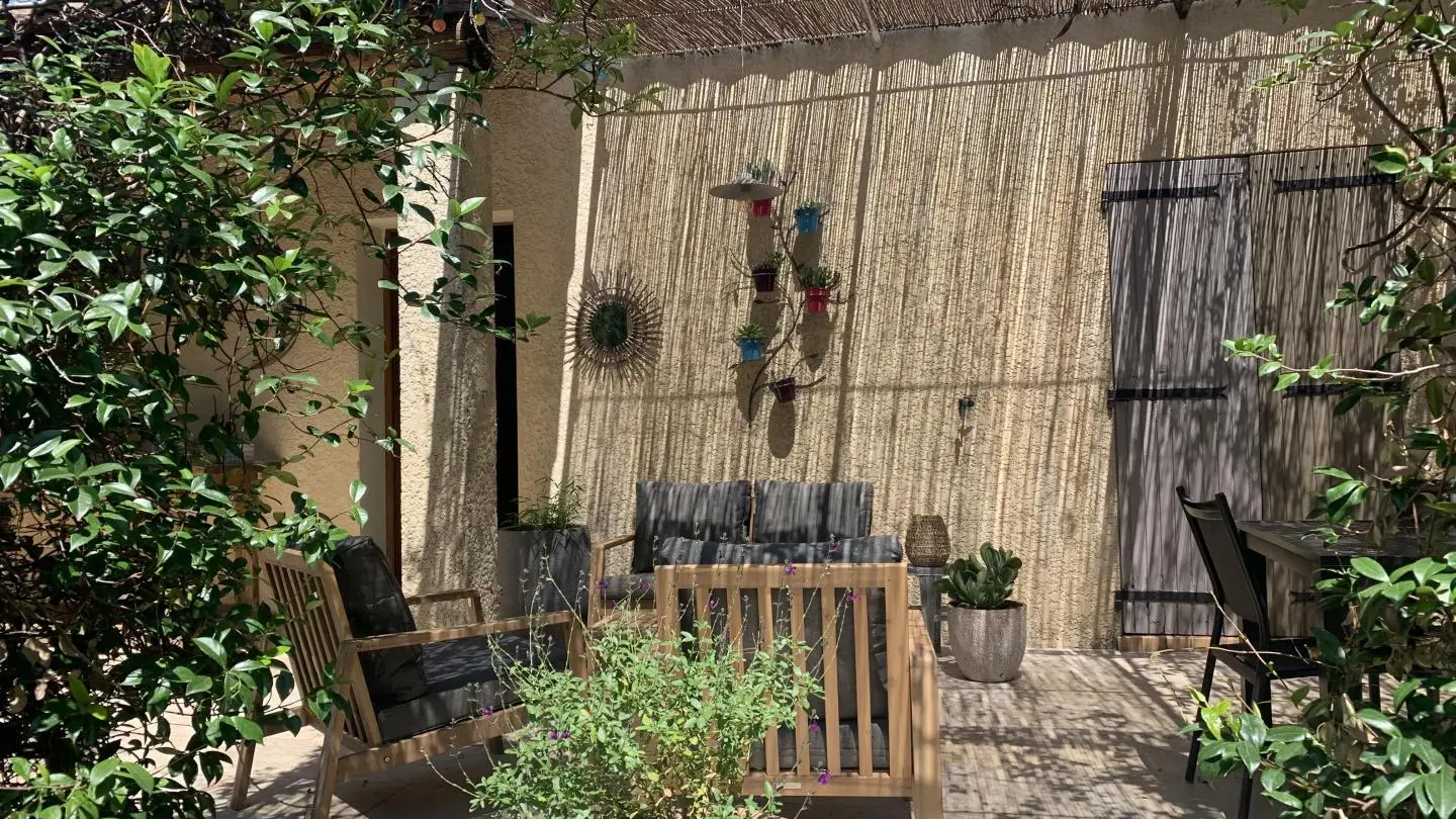 Terrasse couverte