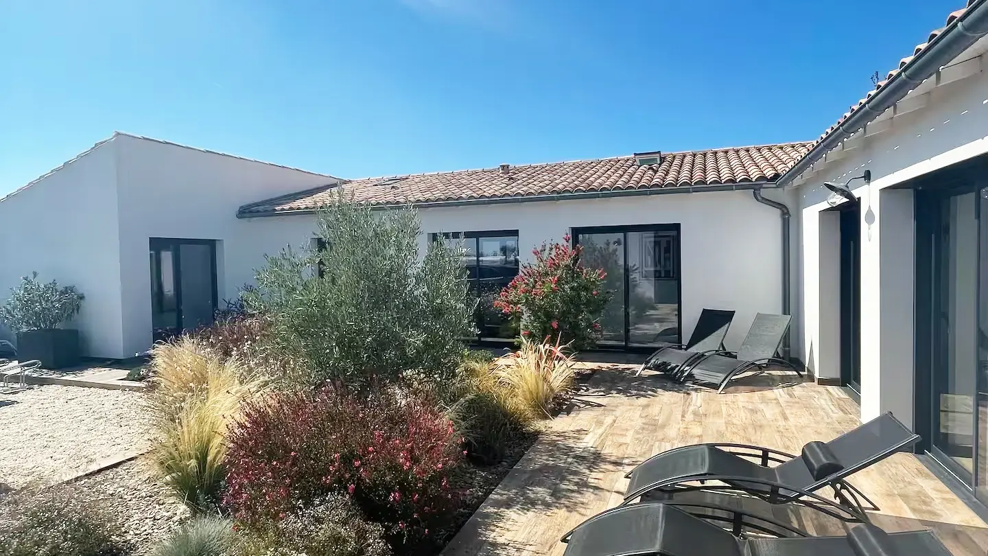 Terrasse végétalisée
