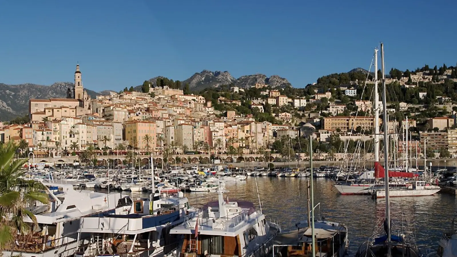 Vue panoramique Menton