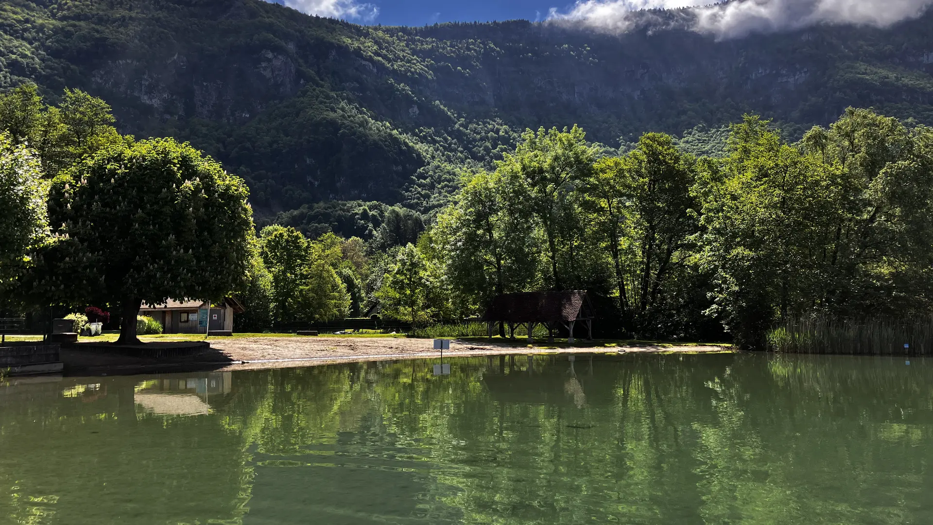 Plage d'Aiguebelette-le-Lac