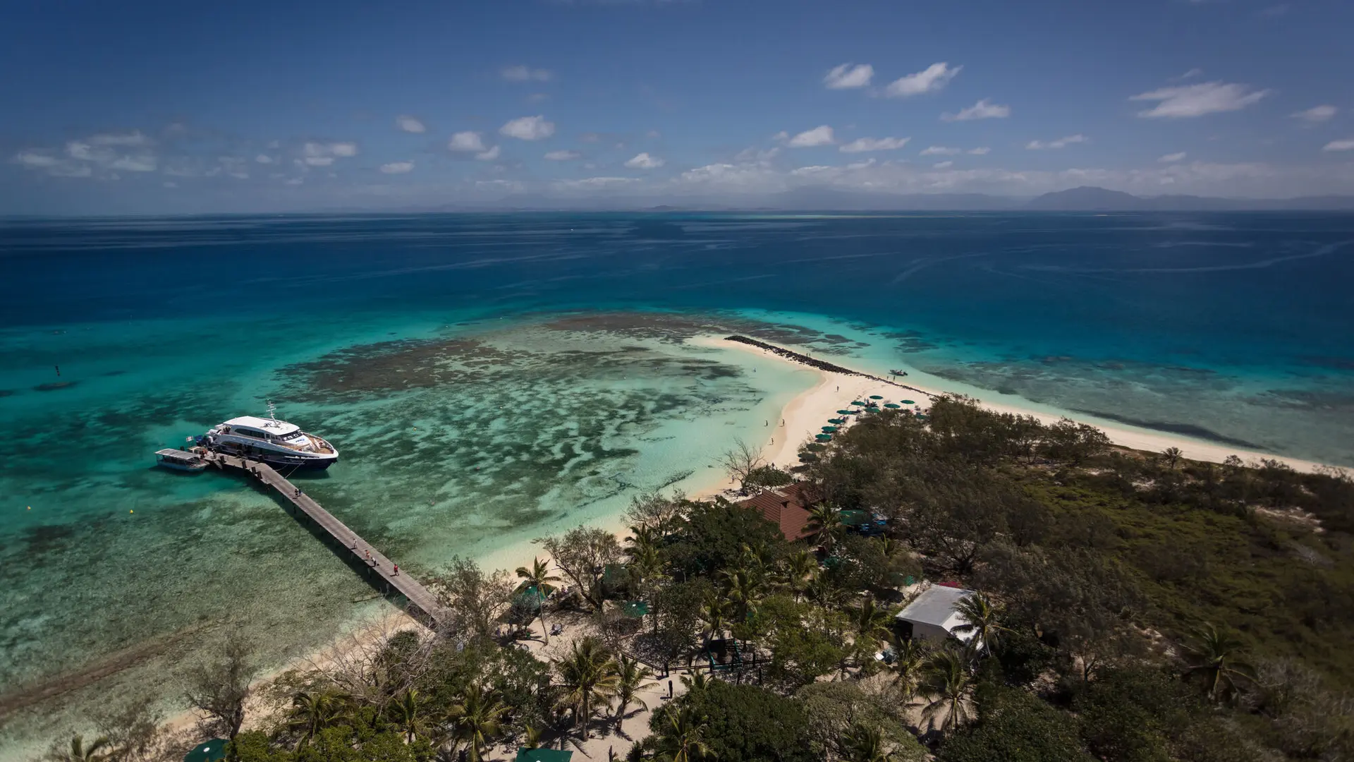 View from the top of the lighthouse - Amédée Islet