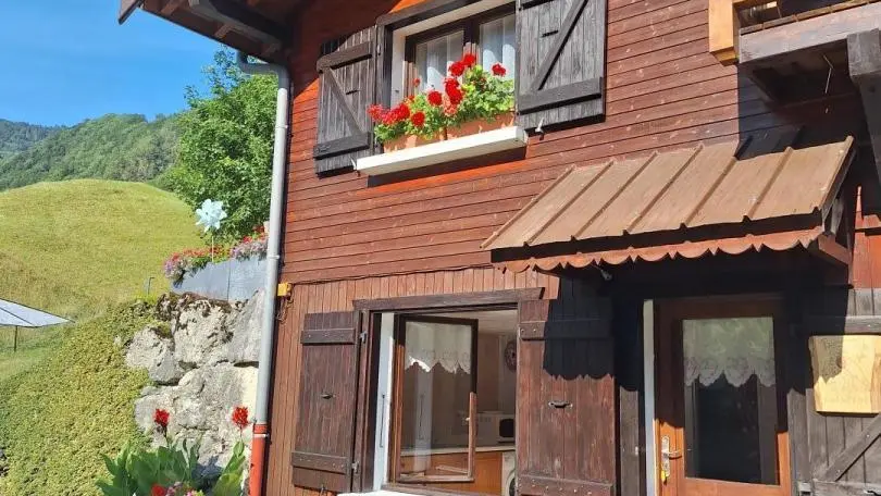 entrée du gîte Chevêche