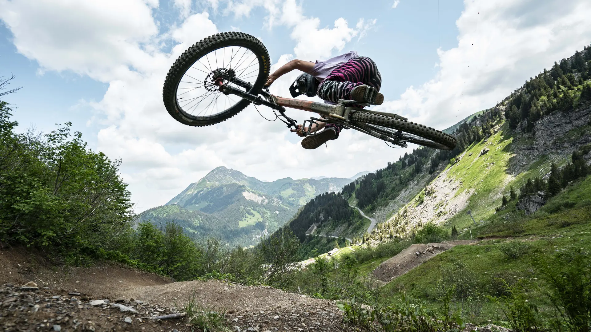 Piste VTT Vorachatak du Bike Park de Châtel