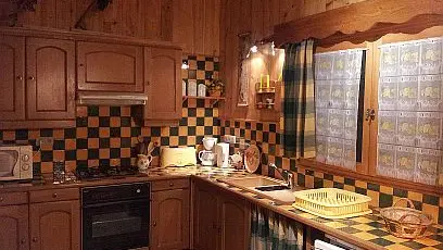 Vue sur la cuisine