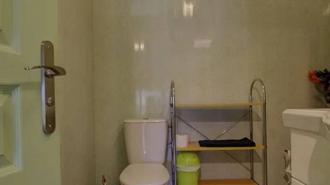 Le WC privatif à la chambre du 1er étage.