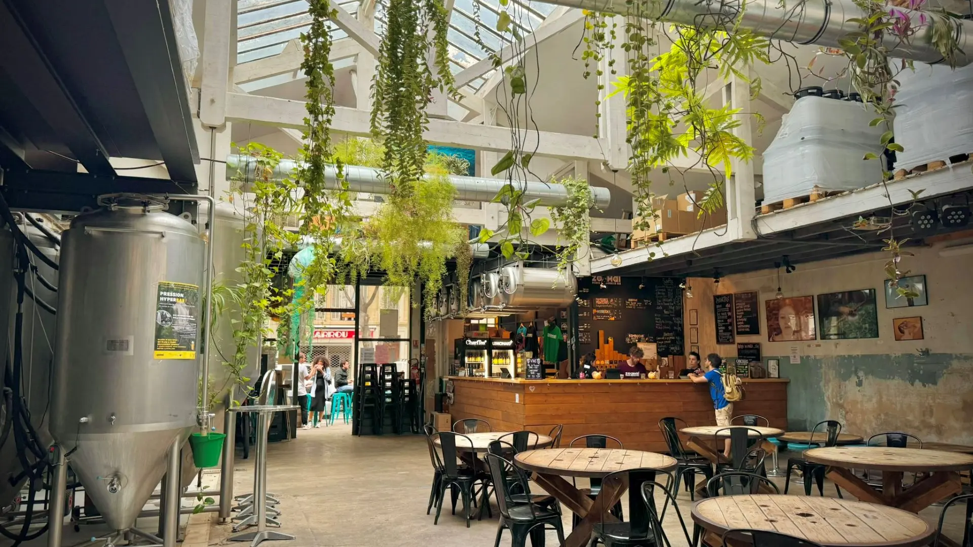 vue globale de la salle