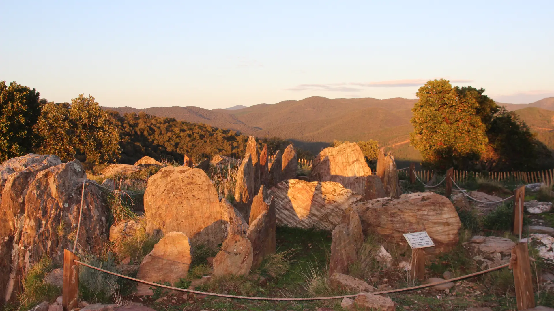 Der Dolmen zur Wintersonnenwende