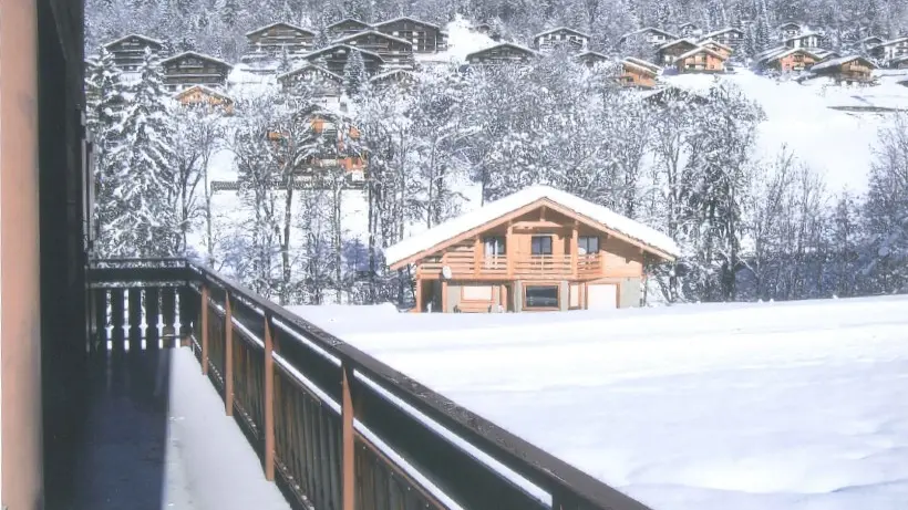Balcon Hiver/Balcony Winter-Charvin n°3-Le Grand-Bornand