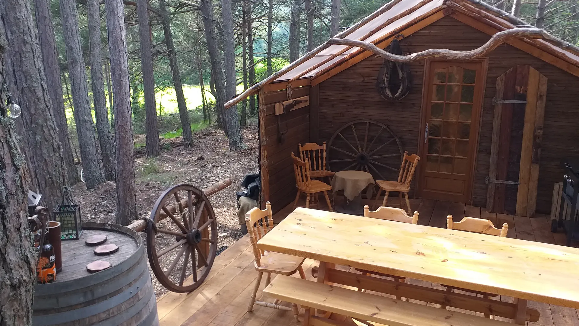 Extérieur cabane trappeur