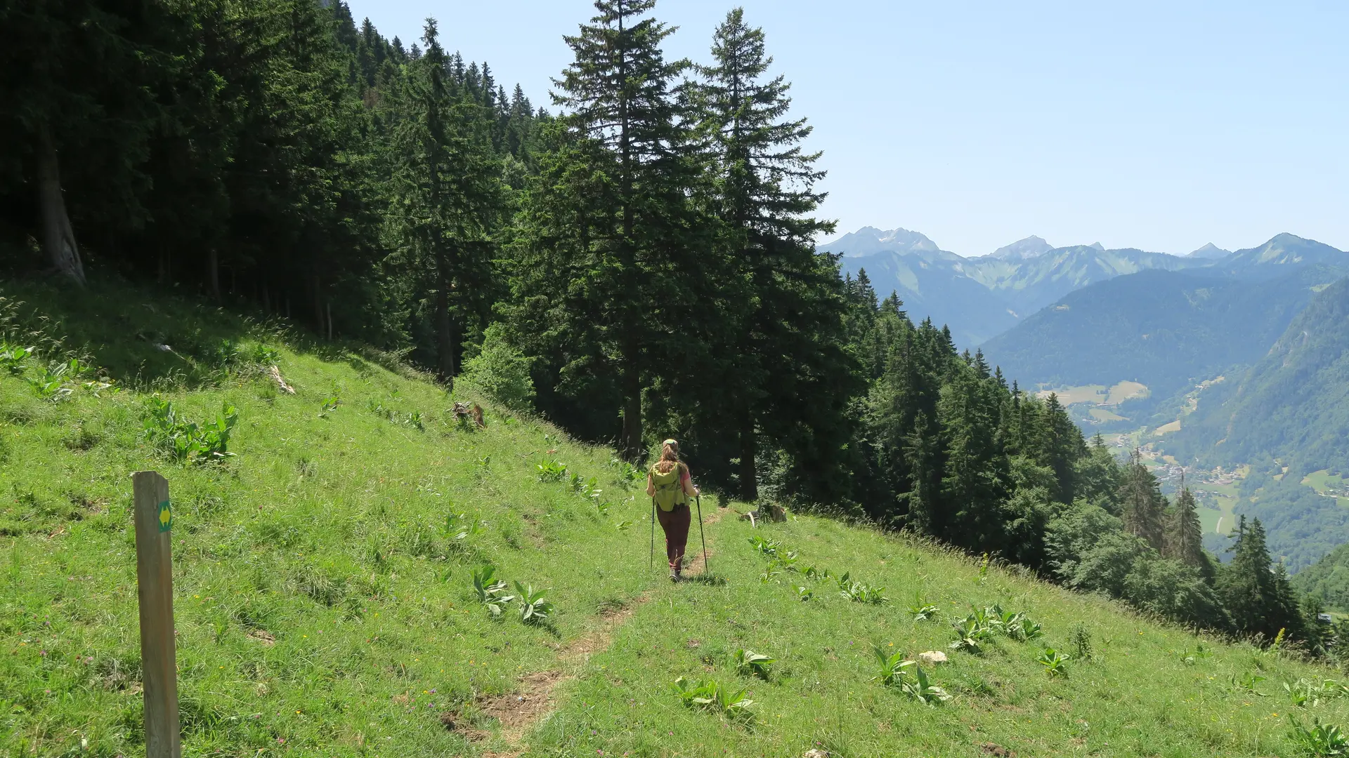 Randonnée à l'alpage de Tréchauffé