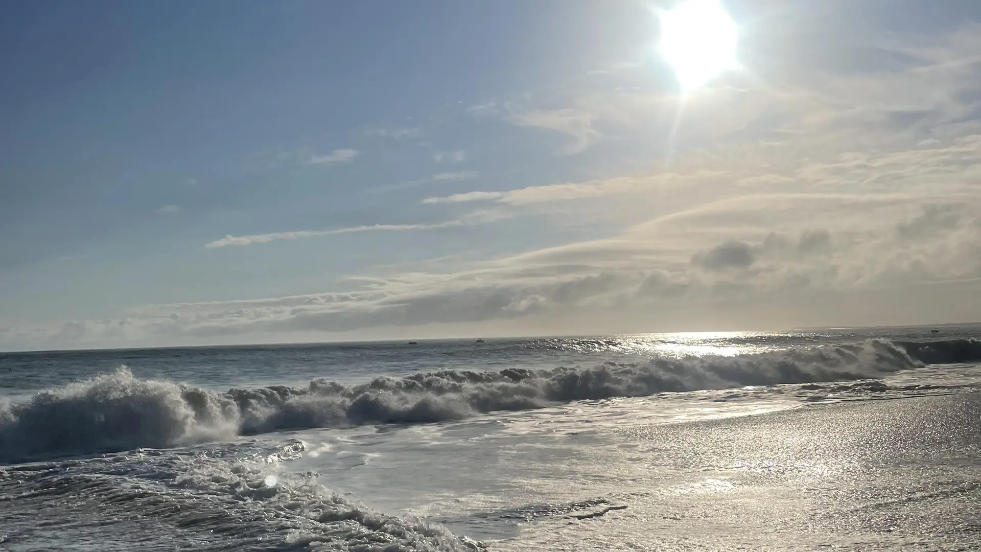 photo de vague sur la plage 1