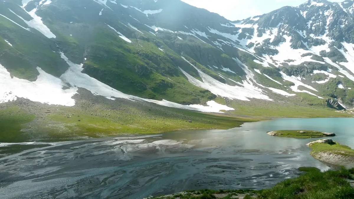 Sandur lac du Goléon