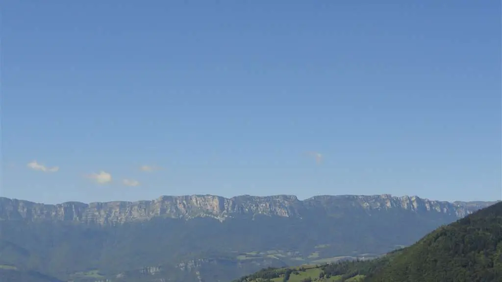 vue gite massif chartreuse