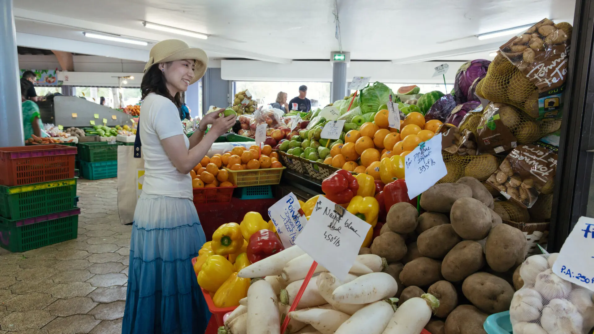 Marché de Nouméa