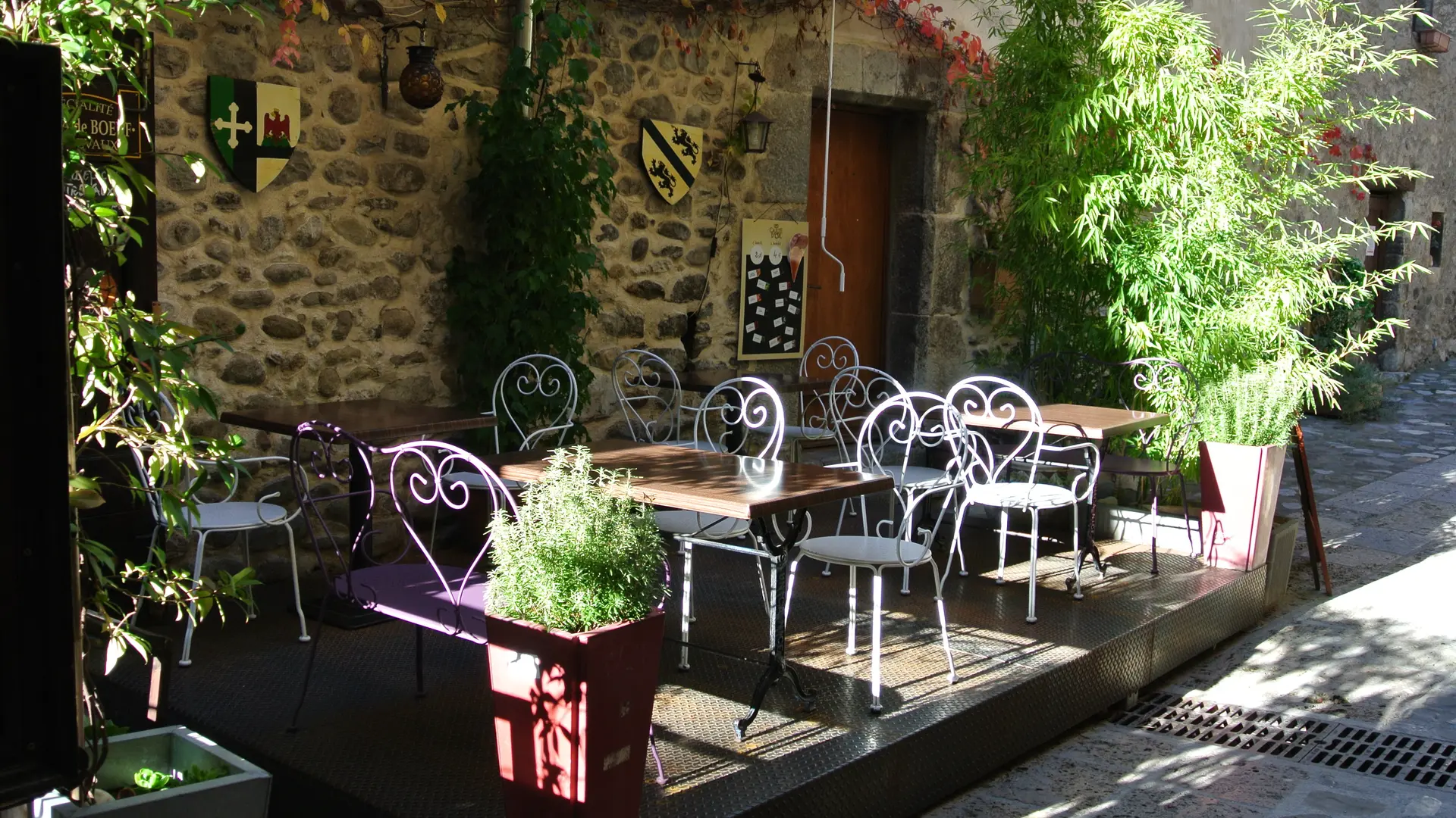 Terrasse de la Crêperie