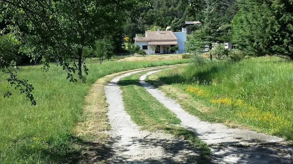 Chemin d'entrée de la propriété