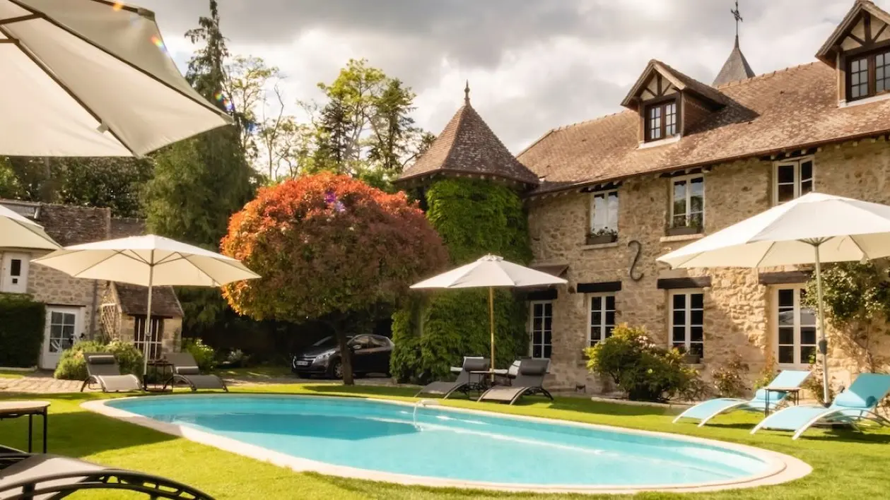 Jardin et piscine