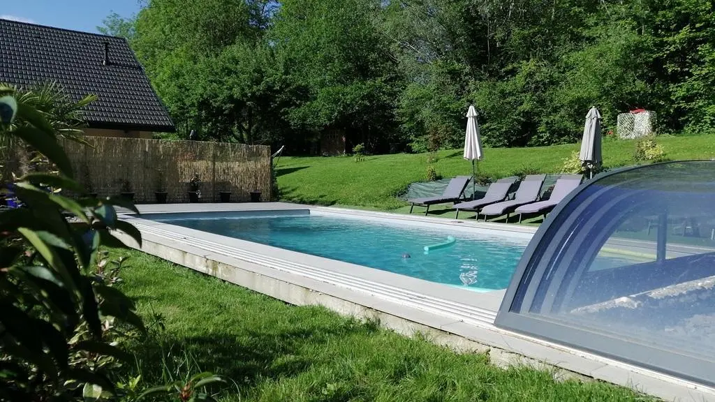 Piscine privée du gite