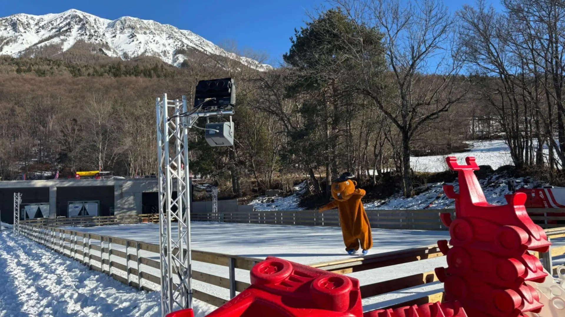 Crakotte à la patinoire