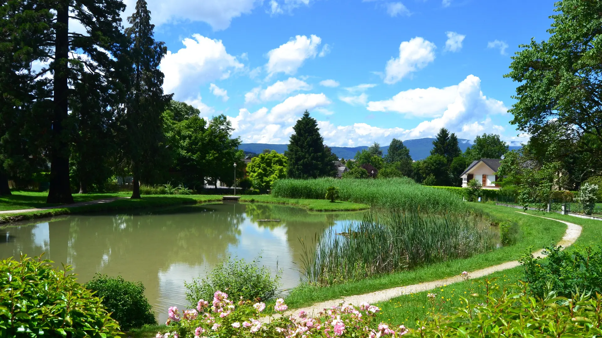 Parc de Triviers à Challes-les-Eaux